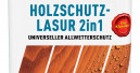 Holzschutz-Lasur 2in1 in Trendfarbe Grau 