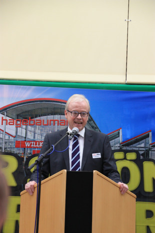 Will seinen Hagebaumarkt in Tuttlingen auf die Erfolgsspur setzen: Dieter Häsele.
