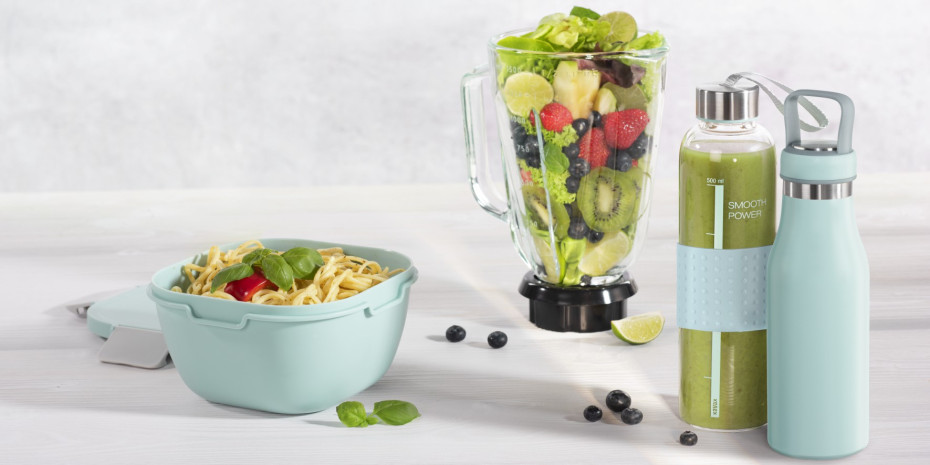 Ob Smoothie, Heißgetränk oder Mittagessen – Xavax bietet viele auslaufsichere Produkte fürs Essen unterwegs. 