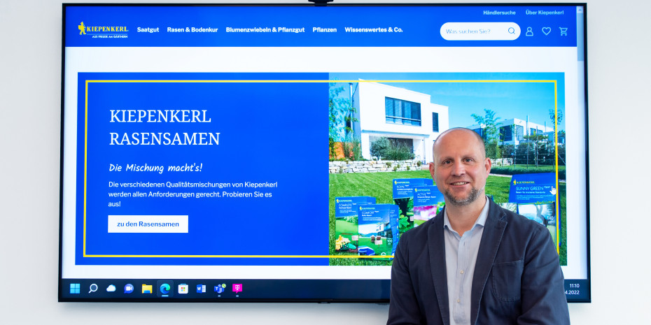 Tobias Schwering, Leiter Online & E-Commerce, hat die Digitalisierungsoffensive geleitet – unter anderem auch den Relaunch des Kiepenkerl-Markenportals.