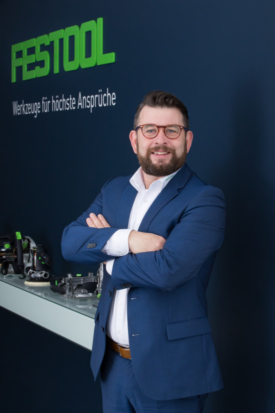 Andreas Bollow, Key-Account Manager bei Festool GmbH.