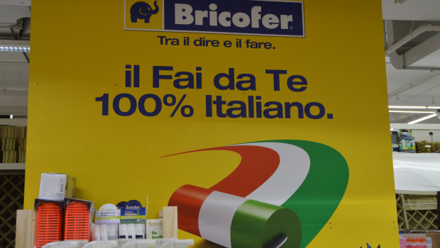 "100 Prozent italienisch": Bricofer legt Wert darauf, aus Italien zu stammen.