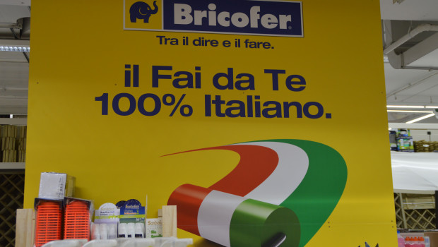 "100 Prozent italienisch": Bricofer legt Wert darauf, aus Italien zu stammen. "100 Prozent italienisch": Bricofer legt Wert darauf, aus Italien zu stammen.