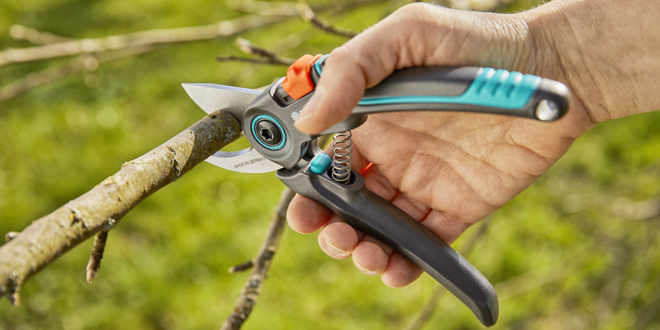 Die Gartenschere Expert Cut ist eine Neuentwicklung aus dem Kompetenzzentrum Niederstotzingen.