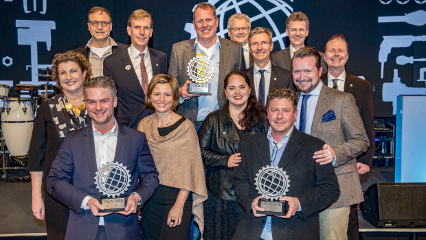 Preisverleihung in Köln: Im Rahmen der Welcome Party am ersten Abend der Internationalen Eisenwarenmesse hat die Koelnmesse zusammen mit ihren Partnern gestern die Eisen-Awards 2018 vergeben.