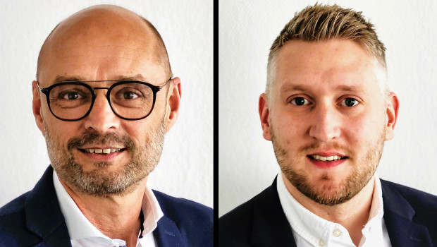 Zwei neue Key Account Manager unterstützen das Decor-Metall-Team: Claus Wülner (links) und Dennis Wezel (rechts).