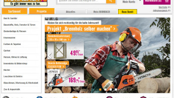 Nur hornbach.de hat eine Eins vor dem Komma