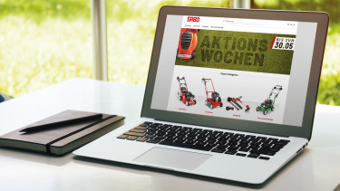 Sabo verkauft seine Gartengeräte jetzt auch im Webshop