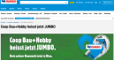 Onlineshop von Coop Bau + Hobby jetzt unter der Marke Jumbo