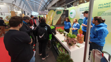 Der VDG zeigt Flagge auf der IPM