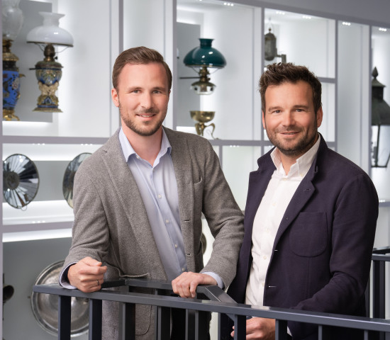 Die diesjährigen Sprecher der Lichtwoche Sauerland: Philipp Müller und Frederic Hoffmann. 