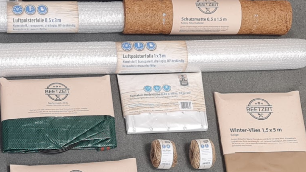 Verbrauchsmaterialien, die unter der Sagaflor-Eigenmarke Landwerker angeboten werden, sollen künftig plastikfrei verpackt werden.