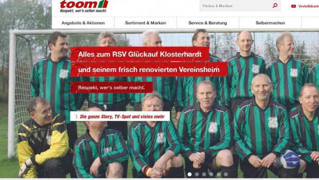 Toom Baumarkt startet mit Sport Bild einen Modernisierungswettbewerb für Sportvereine.