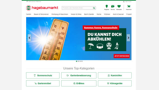 Der Softwareanbieter Novomind betreut unter anderem den Online-Shop der Hagebaumärkte.