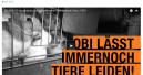 Peta plant Demo vor der Obi-Zentrale