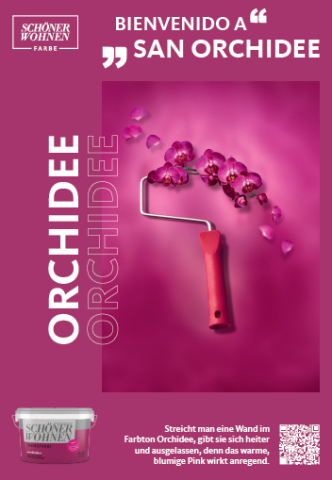 Nach der Trendfarbe Orchidee ... 