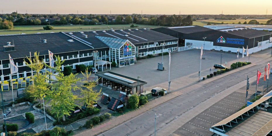 Das Bauzentrum Borgers liegt im nordrhein-westfälischen Hamminkeln.