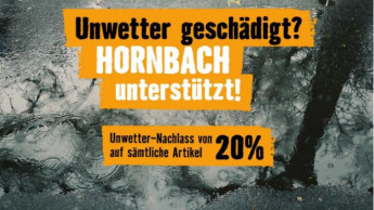 Auch bei Hornbach gibt es 20 Prozent Nachlass