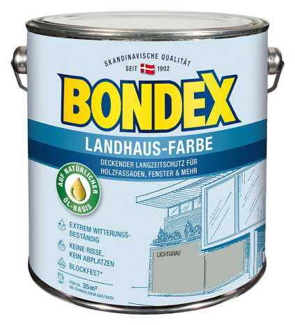 Bondex, Landhaus-Farbe auf Öl-Basis
