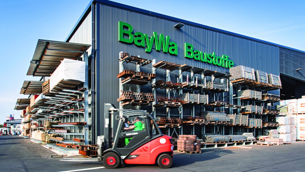 Die Baywa konnte der anhaltend hohen Nachfrage nach Baustoffen in diesem Jahr nachkommen.