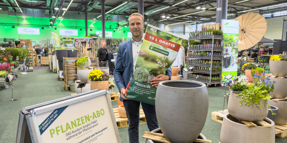 Christoph Berlenfeld, Teamleiter Garten und Technik, betonte die Relevanz des Gartensortiments. Christoph Berlenfeld, Teamleiter Garten und Technik, betonte die Relevanz des Gartensortiments.