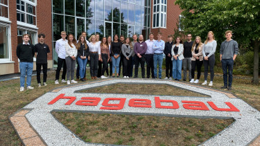 26 Auszubildende starten bei der Hagebau