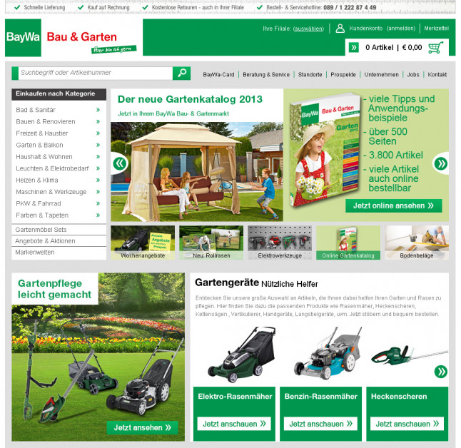 BaywaBaumärkte jetzt auch online diy online