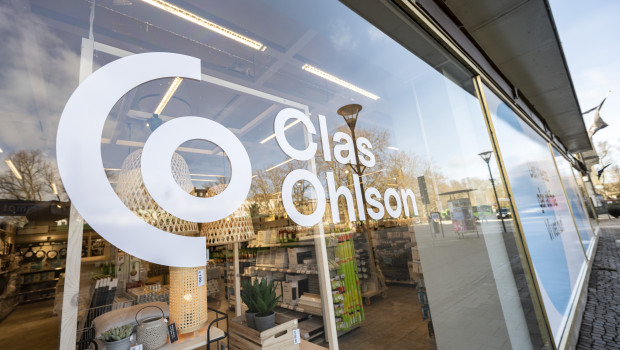 Clas Ohlson tritt inzwischen mit einem neuen Logo auf.