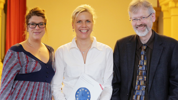 Jana Stange (BHB), Juliane Lemcke (IPD) und  Thorsten Hinrichs (Bundesministerium für Ernährung und Landwirtschaft)
