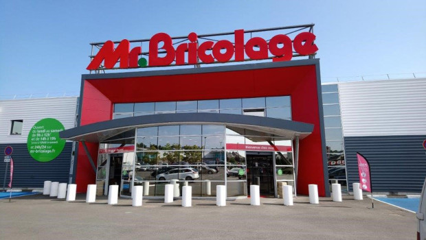 Unter der Marke Mr. Bricolage waren zum Jahresende 331 Märkte tätig.