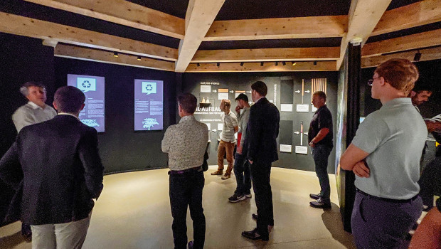 Im FN Innovation und Science-Center gibt es viele Informationen und Erklärungen rund um den Werkstoff Holz.