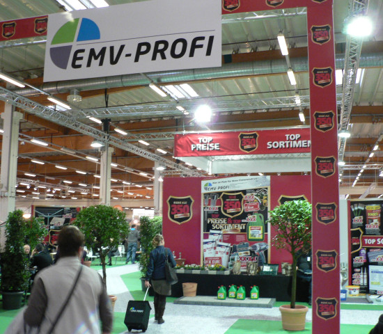 Messestand EMV-Profi Handelsforum
