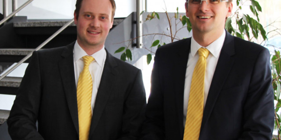 Jan Amft, Vertriebsleiter Deutschland (l.), und Marko Römpp, Geschäftsführer.