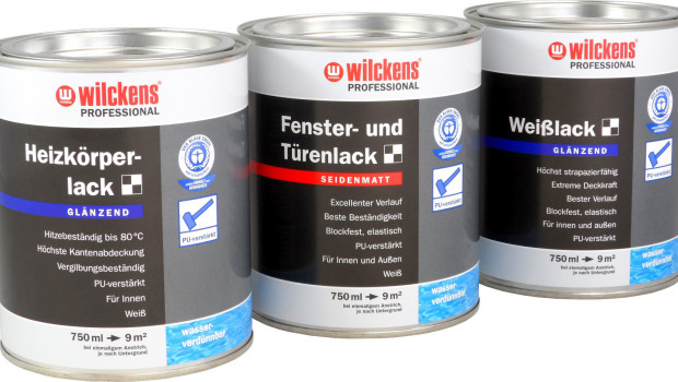 Wilckens  Farben, wasserverdünnbaren Lacksortiment