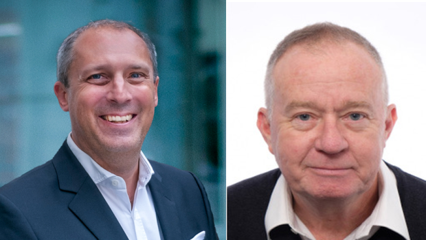 Rafael Daum (links) folgt auf Dr. Nicholas John Matten (rechts). 