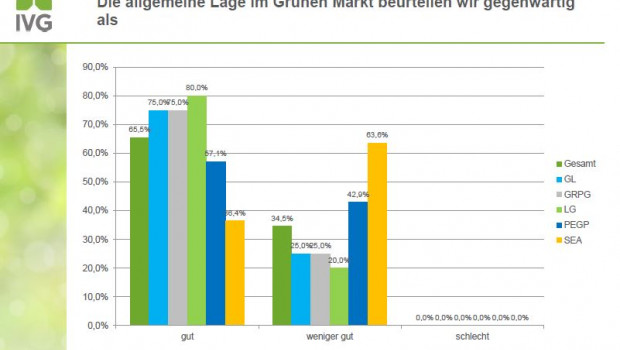 In fast allen Fachabteilungen des IVG wird die Saison bisher mehrheitlich als gut bewertet.