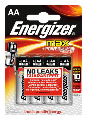 Energizer, Alkali-Batterie Max