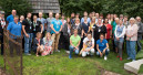 Treffen von über 30 Gartenbloggern bei Bruno Nebelung