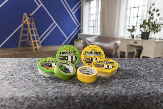 Frog-Tape hat die passenden Lösungen für alle Projekte zur Wandgestaltung parat. Frog-Tape hat die passenden Lösungen für alle Projekte zur Wandgestaltung parat.
