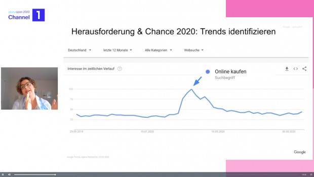 Maike Schnell sprach über Chancen und Herausforderungen für den Handel infolge der Corona-Krise. 