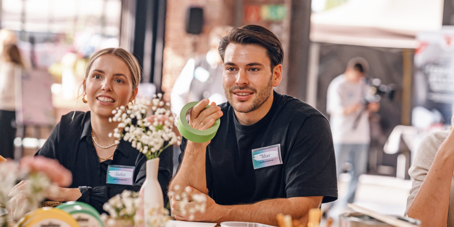 Von der verstärkten Zusammenarbeit mit Content Creatoren, wie hier auf der Veranstaltung Inspo, erhofft sich Kip&nbsp;authentische Inhalte und Feedback zu den Frogtape-Produkten.