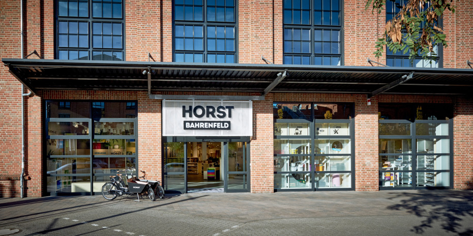 Horst ist 2018 in Hamburg-Bahrenfeld an den Start gegangen und sollte von Anfang an mehr sein als ein Nahversorgermarkt.