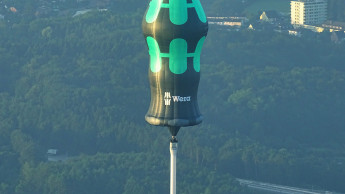 Wera schickt Heißluftballon auf Werbetour