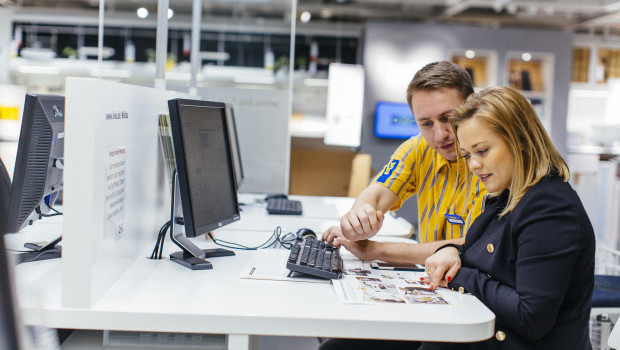 Ikea Deutschland schloss das Geschäftsjahr 2018 mit einem Umsatz von knapp über 5 Mrd. Euro ab.