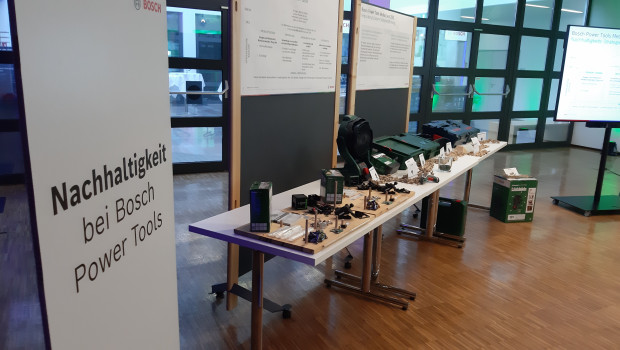 Auf seiner Presseveranstaltung in Stuttgart hat Bosch Power Tools einen Schwerpunkt auf das Thema Nachhaltigkeit gelegt und unter anderem demonstriert, wie Produkt-Lebenszyklus-Analysen erstellt werden.