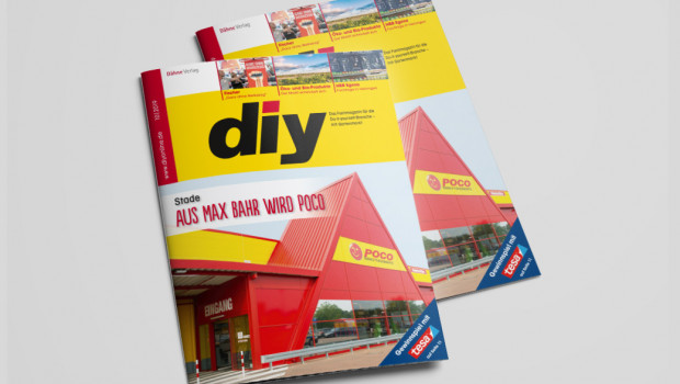 Die Oktober-Ausgabe des Fachmagazins diy ist jetzt erschienen. Die Oktober-Ausgabe des Fachmagazins diy ist jetzt erschienen.