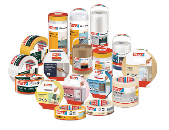 Dem Kunden stehen jetzt insgesamt 17 Produkte aus dem Bereich Malerbänder in unterschiedlichen Abmessungen zur Verfügung.