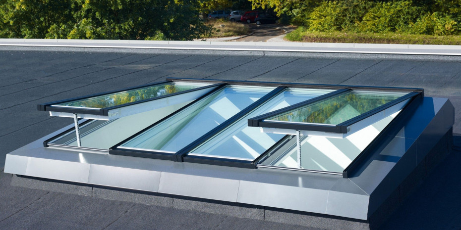 Velux: modulares Oberlicht-System.
