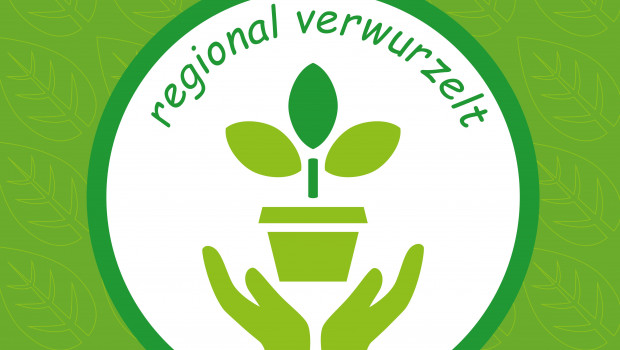 Mit verschiedenen Logos werden Themen wie die regionale Verwurzelung der Märkte hervorgehoben. 