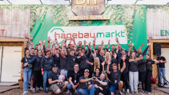 Hagebau versorgte Festivalbesucher